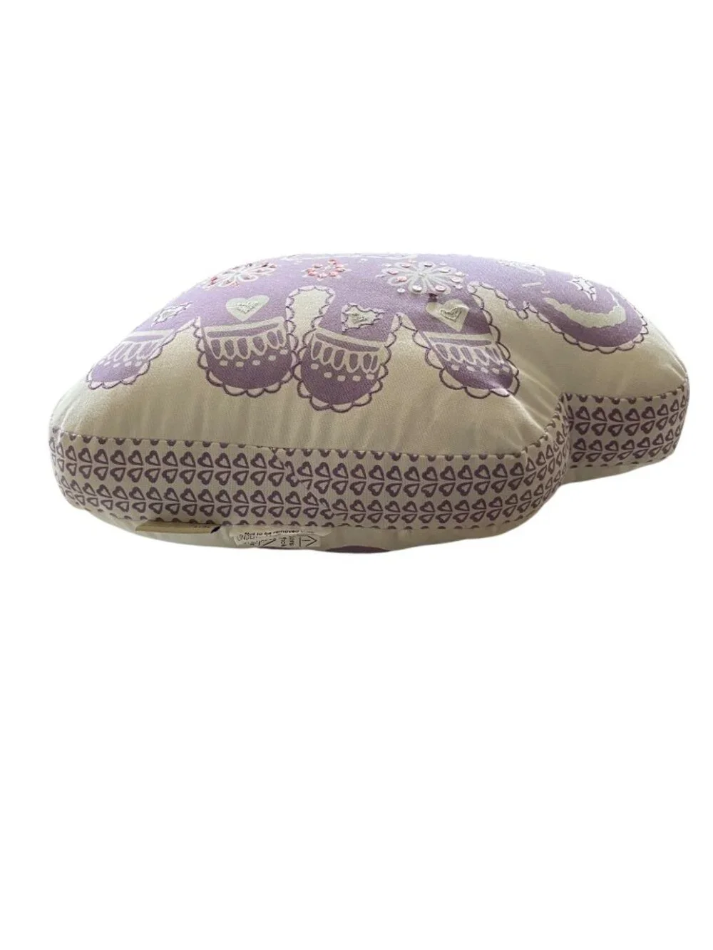 Pottery Barn Kids Purple Stella Elephant Pillow One Size Boho Summer Whimsical